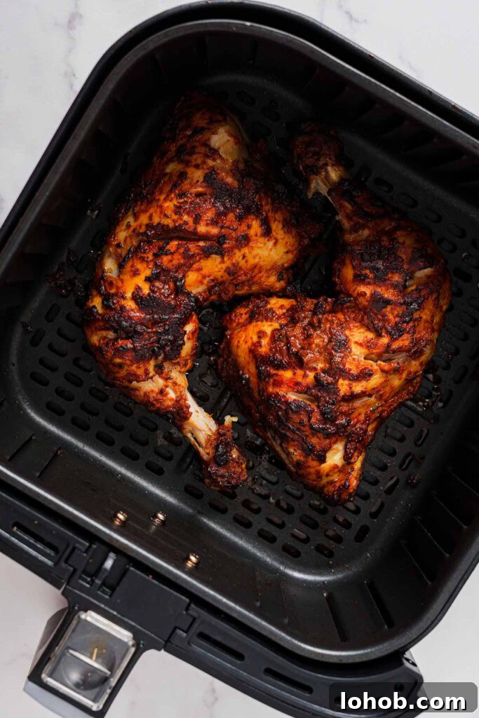 Crispy Air Fryer Tandoori Chicken Recipe 7 img 84255 6