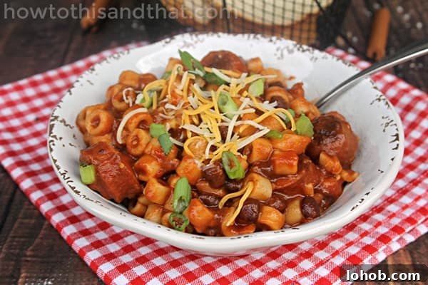slow cooker pasta fagioli