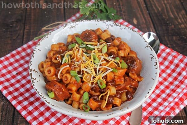 slow cooker pasta fagiolo