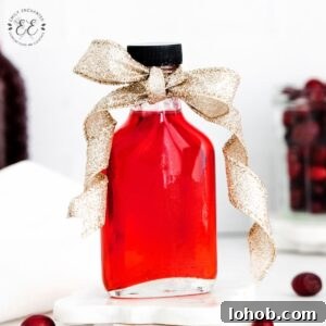 Cranberry Simple Syrup Recipe: Homemade Syrup for Cocktails & Desserts 3 img 8576 10