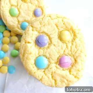 Cake Mix Spring Cookies