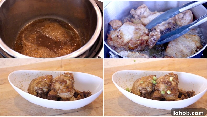 Crispy Instant Pot Chicken Adobo Recipe 4 How to make instant pot chicken adobo part 2