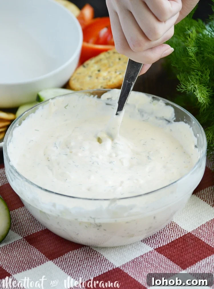 cucumber dill dip mix sriracha