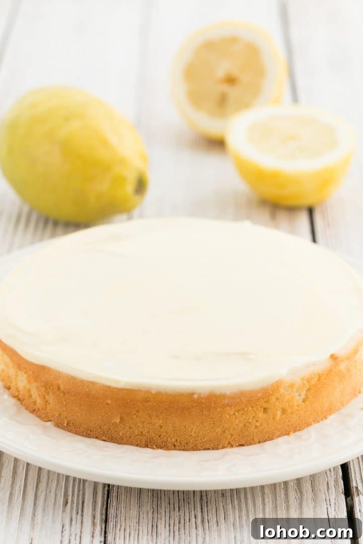 Healthy Lemon Cake
