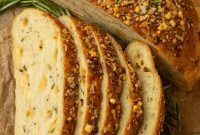 Rosemary Parmesan Loaf with Crispy Herb Crust