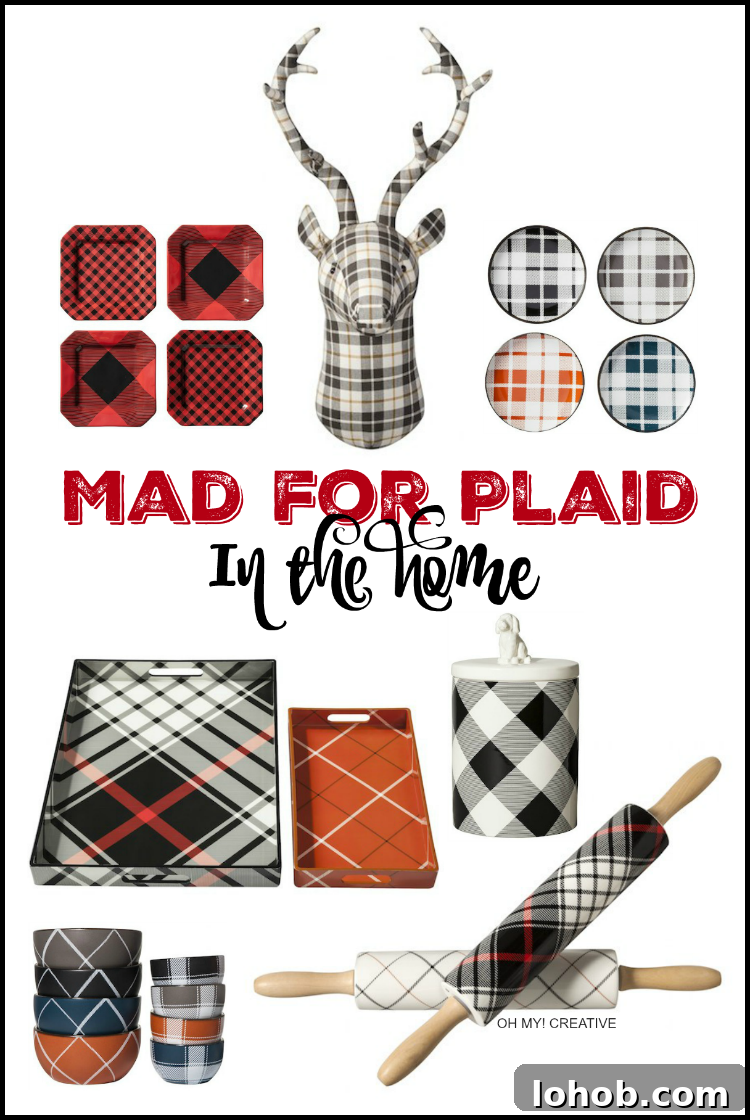 Plaid Home Decor Ideas: Cozy Ways to Style Your Space 2 Mad for Plaid in the Home image