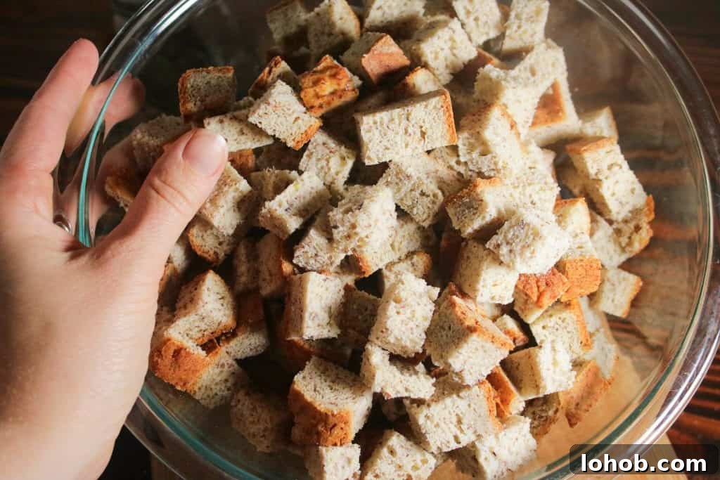 seasoning gluten free croutons