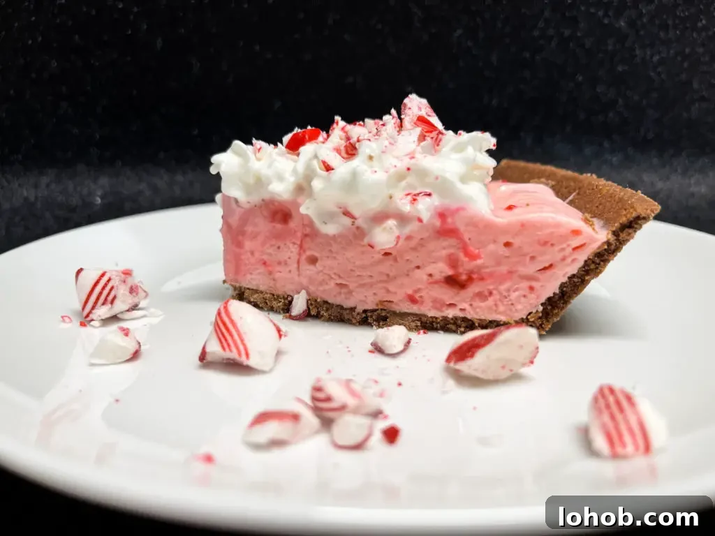 Peppermint Candy Cane Pie Recipe for the Holidays 2 img 7984 1